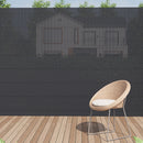 Garden Sanctuary PVC Privacy Fence, Sun-blocked Screen Panels, Blindfold for Balcony