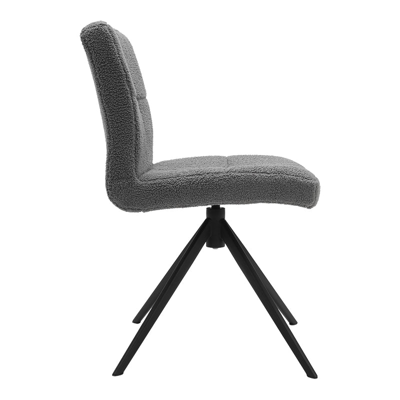 Livingandhome Set of 2 Plush Armless Bar Stools