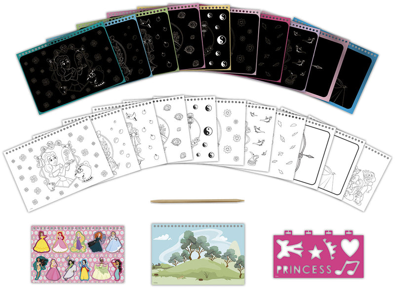 Disney Princess Scratch Book
