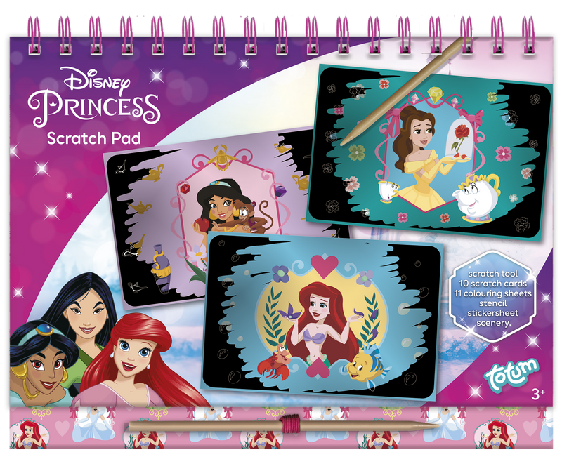 Disney Princess Scratch Book