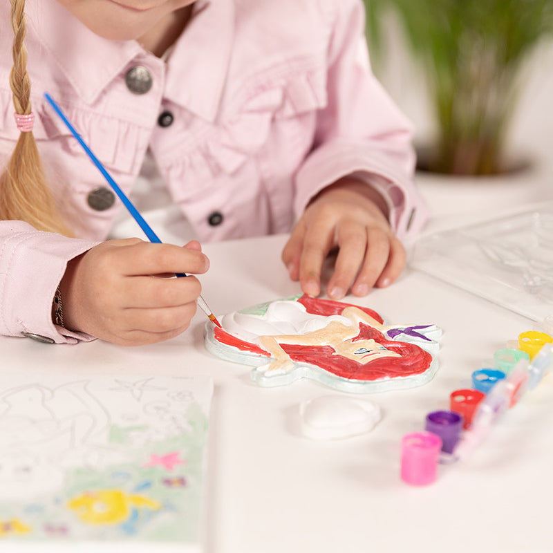 Disney Princess Canvas Plaster Casting