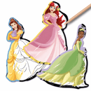 Disney Princess Scratch Art Stickers