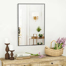 Livingandhome Wall Mirror with Aluminium Frame