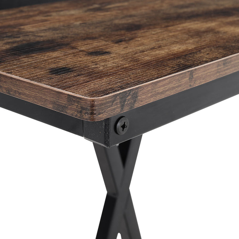 Livingandhome Vintage C-shaped Side Table