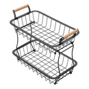 Lifeideas 2 Tier Wire Fruit Basket For Fruit or Produce