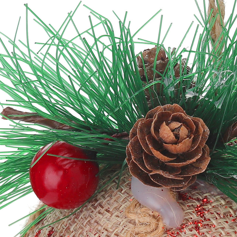 Lifeideas Set of 9 Hanging Christmas Bauble Decorations