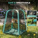 PawHut 3-Tier Cat Tent, Portable Pet Tent For Indoor Outdoor