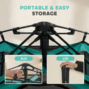 PawHut 3-Tier Cat Tent, Portable Pet Tent For Indoor Outdoor