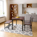 Livingandhome Dining Table Set for 4