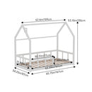 Livingandhome Wooden Bed Frame