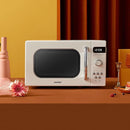 Comfee 800W 21L Retro Microwave Oven with LED Display