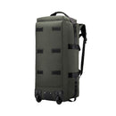 Modishion Army Green Wheeled Nylon Travel Bag