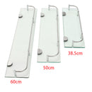 Lifeideas 6mm Thick Tempered Glass Wall-Mounted Bathroom Shelf