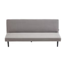 Livingandhome Modern Grey Convertible Sofa Bed