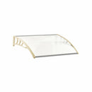 Garden Sanctuary Window Door Awning Canopy with Brackets