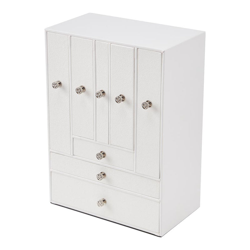 Sheonly Free Standing Faux Leather Jewellery Box