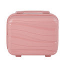 Livingandhome 4PCS Lockable Travel Suitcase Set