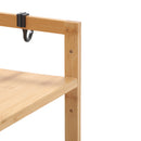 Livingandhome Free Standing Kitchen Organizer Storage Shelf Spice Jars Rack