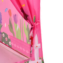 Livingandhome Girls Play Tent Pink Princess Castle Portable Playhouse