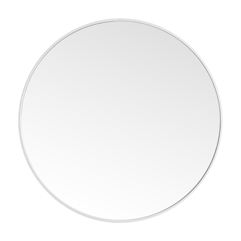 Cottonfy UK Round Bathroom Framed Mirror Wall Hanging