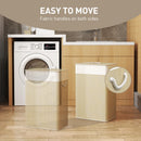 HOMCOM Laundry Hamper With Removable Washable Liner Bag