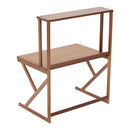 Lifeideas Brown Wooden Spice Storage Shelf