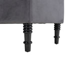 Livingandhome Flip Top Storage Bench with Side Arms