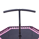 Lifeideas 48in Bungee Cords Hexagonal Trampoline with Adjustable T-Bar Handle