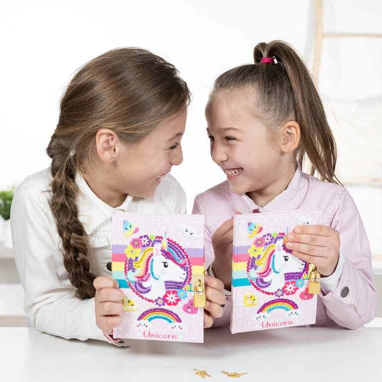 Unicorn Secret Diary Diamond Painting