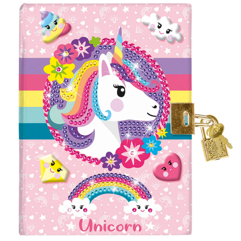 Unicorn Secret Diary Diamond Painting