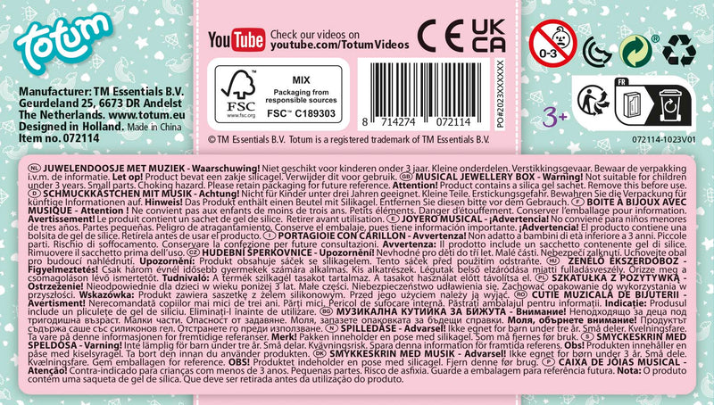 Unicorn Musical Jewellery Box