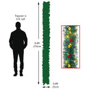 Lifeideas 270cm Pre-Lit Christmas Garland