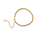 14K Gold Plated Chain Bracelets set