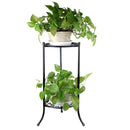 Breeins Black Metal Plant Display Rack