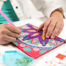 Totum Diamond Paint Notebook Flower Madala Pink