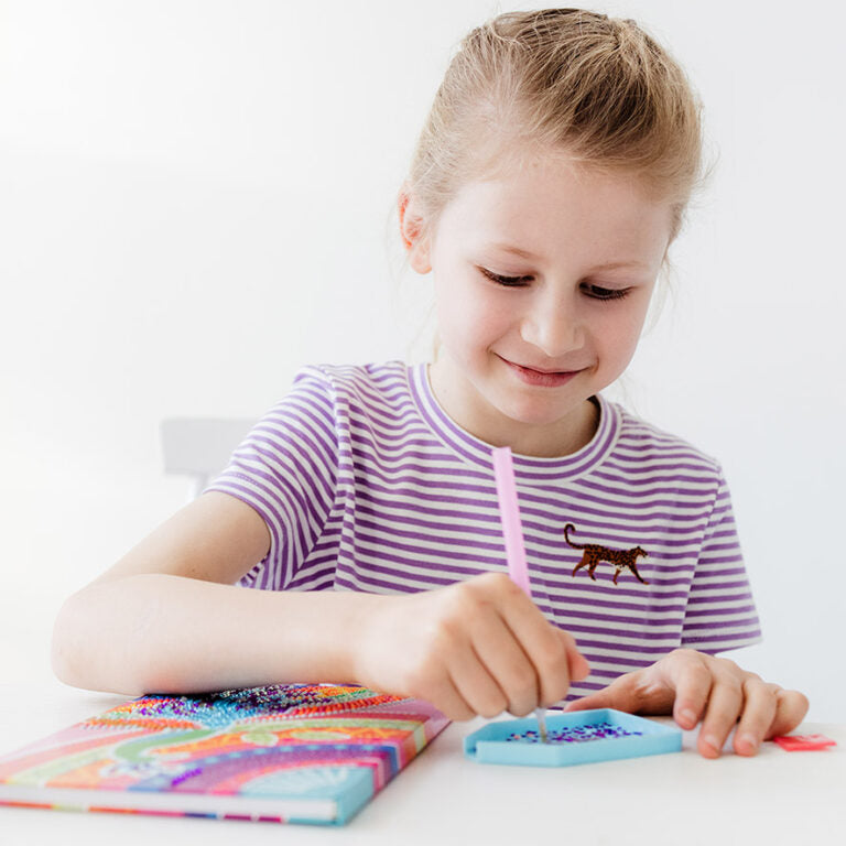 Peacock Diamond Paint Notebook