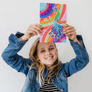 Peacock Diamond Paint Notebook