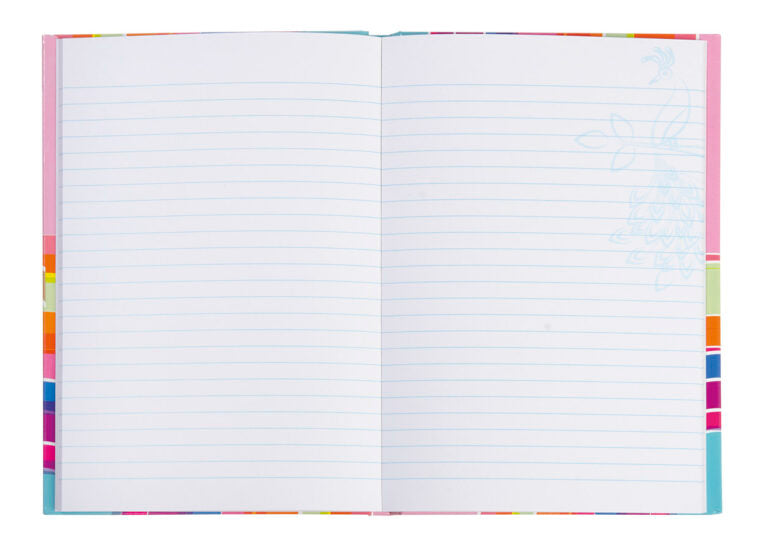 Peacock Diamond Paint Notebook