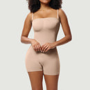 Bandeau Tummy Control Seamless Boyshorts Shapewear Bodysuit Top