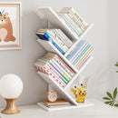Cottonfy UK Standing Tree Bookshelf Wooden Display Rack