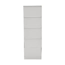 Livingandhome Minimalist Bookcase with Storage