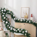 Lifeideas Artificial Plastic Pine Garland Christmas Hanging Decoration