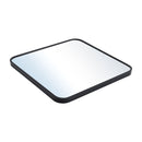 Livingandhome Modern Square Wall Mirror with Aluminum Alloy Frame