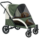 PawHut Easy Folding Pet Stroller for Large Dogs