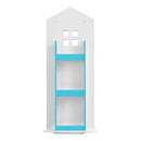 Cottonfy UK Kids' House Frame Rotating Bookshelf