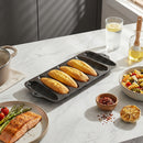 Breeins Double-Handled Cast Iron Corn Pan