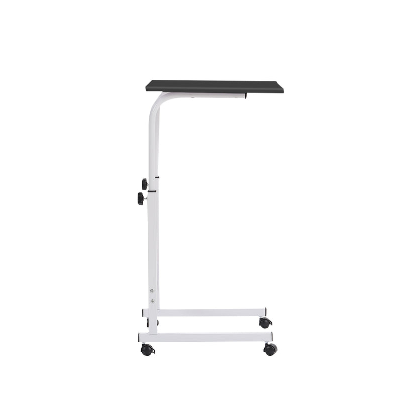 Livingandhome Adjustable Computer Standing Desk with Wheels
