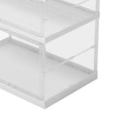 Livingandhome 6-Tier Foldable Storage Cabinet Shoes Organizer with Doors