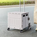 Breeins Multiuse Rolling Folding Utility Crate