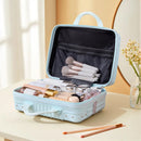 Livingandhome Portable Hard Shell Handheld Makeup Travel Case